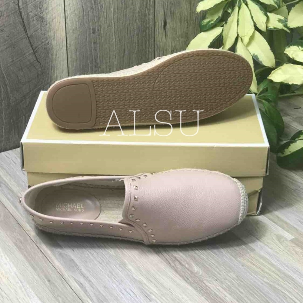 Michael Kors Hastings Espadrille Leather Ballet - Picture 7 of 8